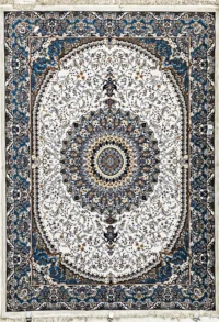 سجادة سوبر حرير ايراني  13B-ازرق