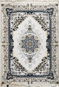 سجادة سوبر حرير ايراني  35A-ازرق