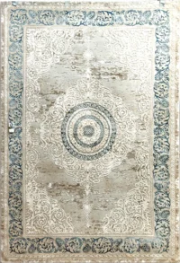 سجادة صنوبي  51B-بيج×ازرق