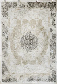 سجادة فيدا  86A-كريمي×رصاصي