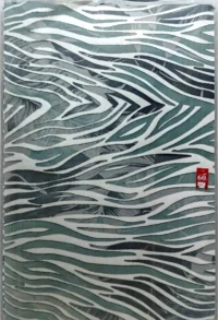 سجادة ايزيكيل -5611W رصاصي×مينت جرين