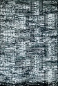 سجادة ايزيكيل -0012L مينت جرين×رصاصي