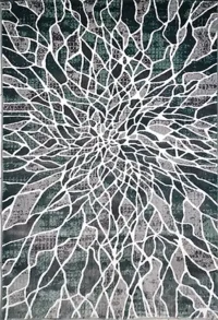 سجادة ايزيكيل -4417L رصاصي×مينت جرين