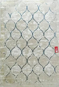 سجادة فايا 60A-بيج×تركواز