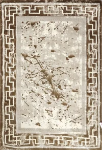 سجادة بريق  فريم فيرزاتشي-كافيه×بيج