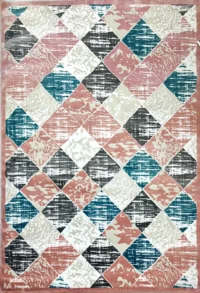 سجادة العاصمة  مربعات منتظمة-كشمير