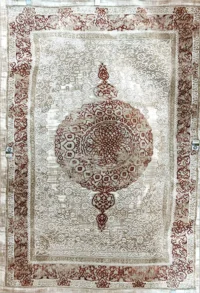 سجادة صنوبي  60A-بيج×تيرا