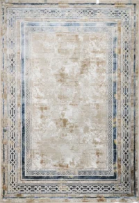 سجادة سيليا  95A-بيج×ازرق