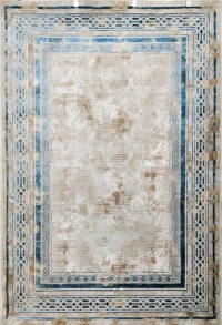 سجادة سيليا 95A-بيج×تركواز