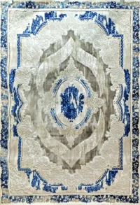 سجادة تحفة كلاسيك   185-ازرق