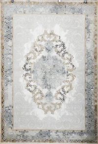 سجادة توليسو  29A	-كريمي×ازرق