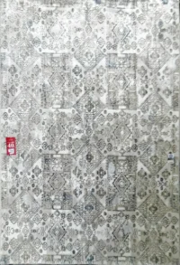 سجادة بينيت  RX187-رصاصي×بيج