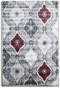 سجادة سيما -2175 رصاصي×احمر