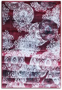 سجادة سيما -2161 احمر