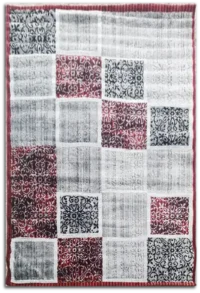 سجادة سيما -2191 احمر×رصاصي