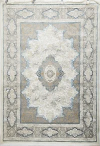 سجادة اماليا  95A-رصاصي×ازرق