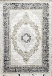 سجادة لورينو -70A كريمي×رصاصي