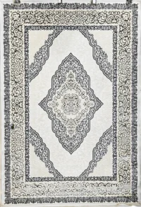 سجادة فاونتن -19001W رصاصي×بيج